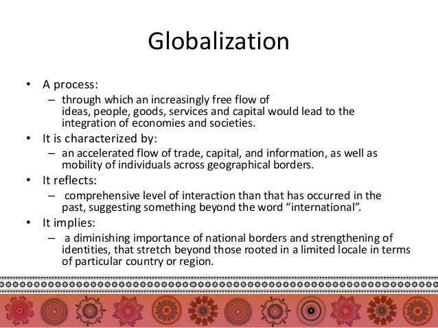 globalisation process essay globalisation process essay